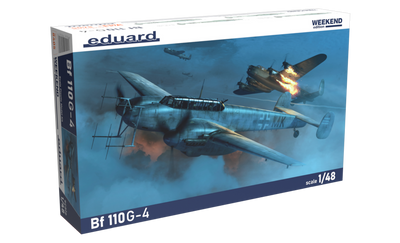 Збірна модель 1:48 винищувача Bf 110G-4 EDU8405 фото