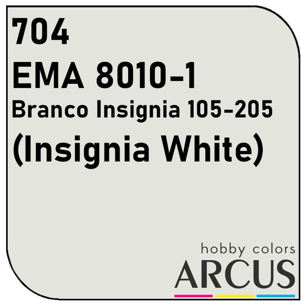 E704 Алкідна емаль EMA 8010-1 Insignia White ARC-E704 фото