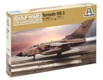Сборная модель 1:72 истребителя Tornado GR.1 Italeri, геликоптеры и вертолеты ITL1384 фото