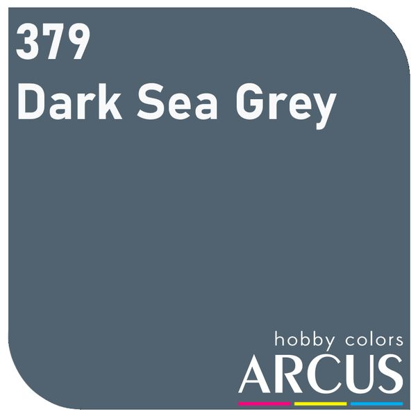 E379 Алкидная эмаль Dark Sea Grey ARC-E379 фото