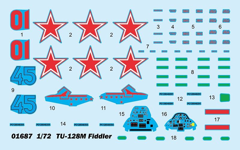 Ту-128М - 1:72 TRU01687 фото