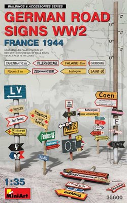 Дорожные знаки (Франция, 1944) - 1:35 MA35600 фото
