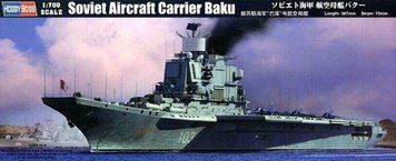 Сборная модель Hobby Boss авианосец 'Баку' - 1:700 из пластика, флот и военные корабли HB83416 фото
