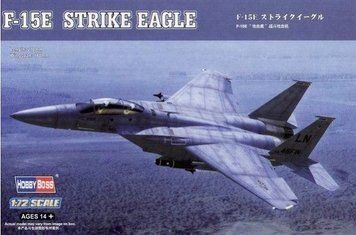 Збірна модель Hobby Boss f-15E 'Strike Eagle' - 1:72 масштабна з пластику, гелікоптери та вертольоти HB80271 фото