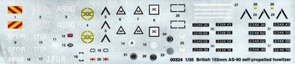 155-мм гаубиця AS-90 - 1:35 TRU00324 фото