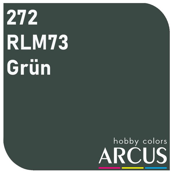 E272 Алкідна емаль RLM 73 Grün Alкідна емаль RLM 73 Grün ARC-E272 фото