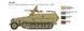 Сборная модель бронетранспортера Sd.Kfz. 251/10 1/72, Italeri 7079, военные бронетранспортеры ITL7079 фото 5