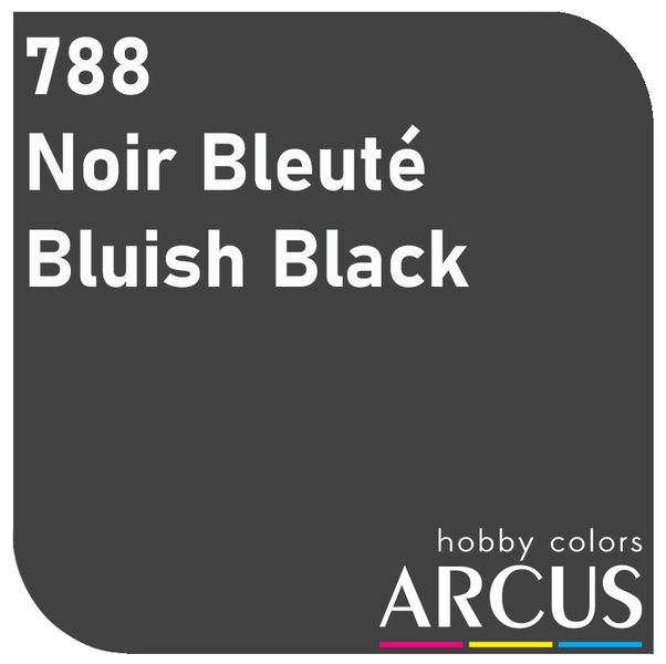 E788 Алкидная эмаль Bluish Black ARC-E788 фото