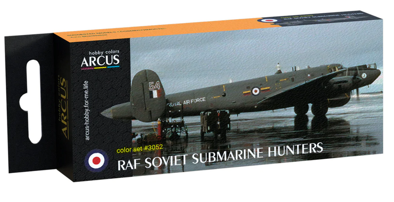 3052 Набор красок 'RAF Soviet Submarine Hunters' ARC-SET03052 фото