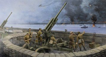 Сборная модель 1:35 зенитной пушки 85-мм пушка 52-К (1943 г.) Trumpeter, военная артиллерия и ЗРК TRU02342 фото