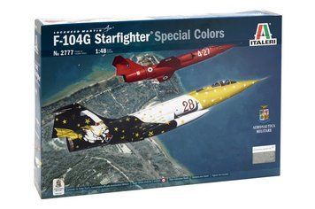 Сборная модель 1:48 истребителя F-104G Starfighter Italeri, геликоптеры и вертолеты ITL2777 фото