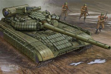 Сборная модель Trumpeter т-64АВ - 1:35 масштабная из пластика, танки и САУ TRU01580 фото