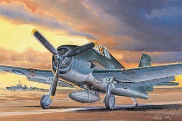Сборная модель 1:48 истребителя F6F-3 'Hellcat' Hobby Boss, военная авиация до 1945 г. HB80359 фото