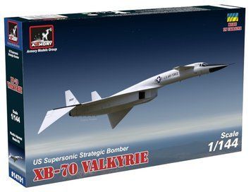 Збірна модель літака 1:144 XB-70 Valkyrie, Armory 14701 ARM14701 фото