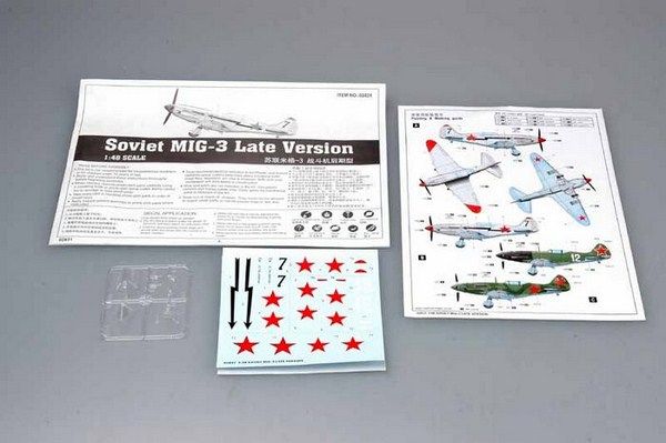 МіГ-3 (пізній) - 1:48 TRU02831 фото