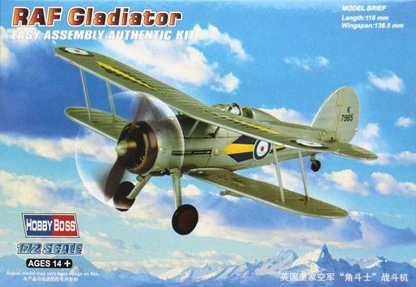 RAF Gladiator - 1:72 HB80289 фото