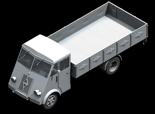 Сборная модель 1:35 грузовика Lastkraftwagen 3.5t AHN ICM35416 фото