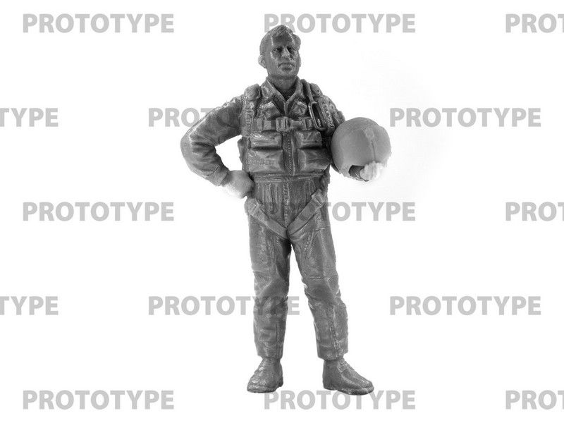 Набір 1:48 фігур Американські пілоти і техніки (В'єтнам) ICM48087 фото