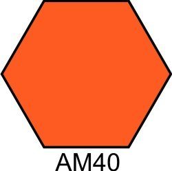 Фарба акрилова червона матова Хома (Homa) АМ40 HOM-AM40 фото