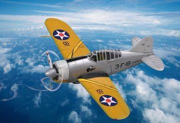Збірна модель Hobby Boss f2A 'Buffalo' - 1:72 масштабна з пластику, військова авіація до 1945 р. HB80290 фото