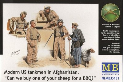 Американские танкисты в Афганистане - 1:35 MB35131 фото