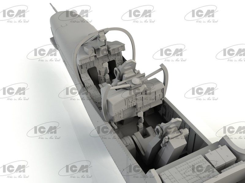 Сборная модель 1:48 штурмовика OV-10D+ Bronco ICM48301 фото