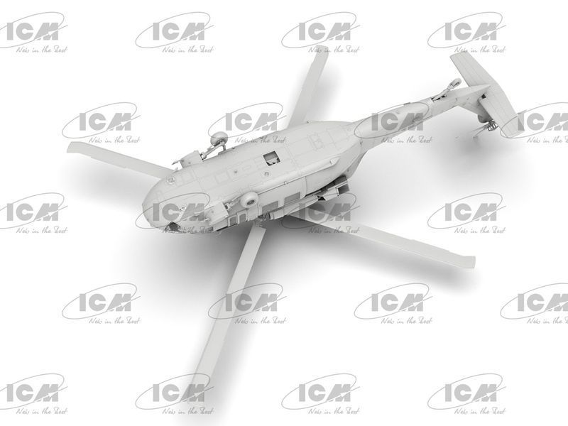 Збірна модель гелікоптера UH-60A Black Hawk ГУР МО України 1/48, ICM 48362, цивільна авіація ICM48362 фото