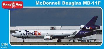 Сборная модель 1:144 транспортного MD-11F МикроМир, военная авиация после 1945 г. MM144023 фото