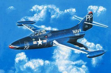 Сборная модель 1:72 сборной F9F-2P 'Panther' Hobby Boss, геликоптеры и вертолеты HB87249 фото
