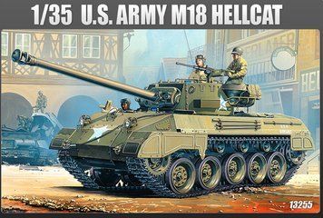 Збірна модель Academy m18 'Hellcat' - 1:35 масштабна з пластику, танки і САУ AC13255 фото