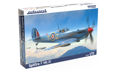Сборная модель 1:72 истребителя Spitfire F Mk.IX EDU7460 фото
