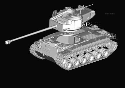 T26E4 'Super Pershing' - 1:35 HB82426 фото