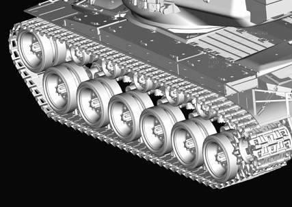 T26E4 'Super Pershing' - 1:35 HB82426 фото