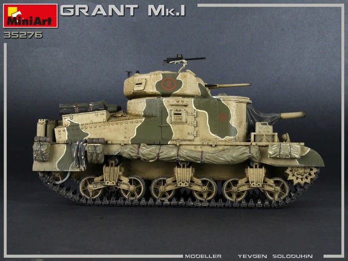 Сборная модель 1:35 танка M3 'Grant' Mk.I MA35276 фото