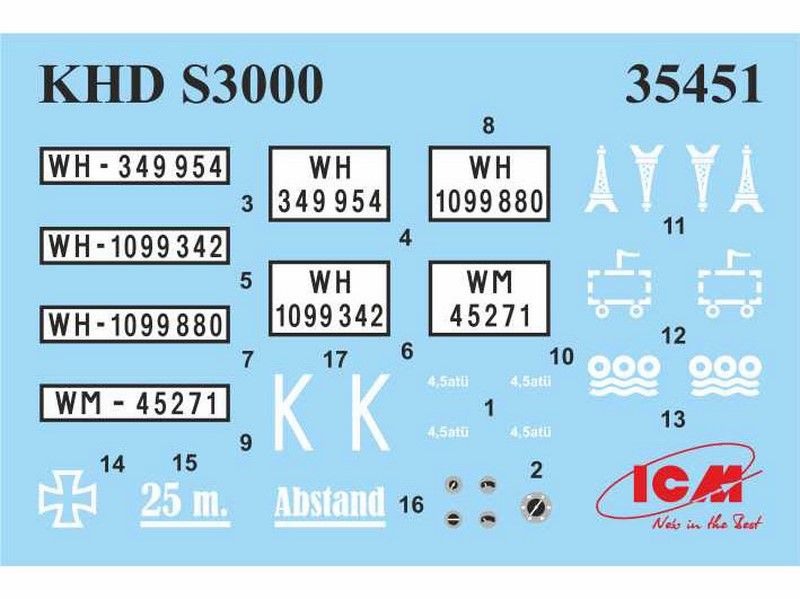 KHD S3000 - 1:35 ICM35451 фото