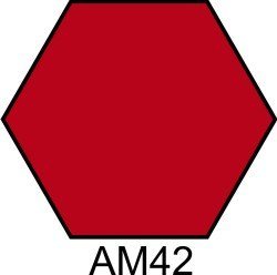 Краска акриловая темно-красная матовая Хома (Homa) АМ42 HOM-AM42 фото