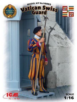 Швейцарський гвардієць варти Ватикану - 1:16 ICM, діорами: фігури ICM16002 фото