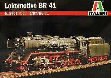 Збірна модель Italeri bR 41 - 1:87 масштабна з пластику, залізничний транспорт ITL8701 фото