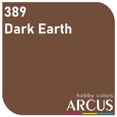 E389 Алкідна емаль Dark Earth ARC-E389 фото