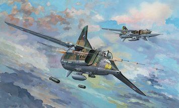 Збірна модель 1:48 міг-23бн МіГ-23БН Trumpeter, гелікоптери та вертольоти TRU05801 фото