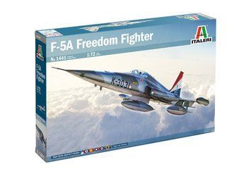 Збірна масштабна модель 1:72 винищувача F-5A Italeri, гелікоптери та вертольоти ITL1441 фото