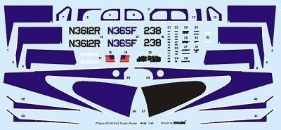 Pilatus PC-6C/H2 Turbo-Porter - 1:48 RN440 фото