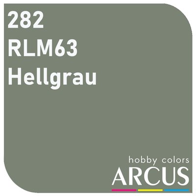E282 Алкідна емаль RLM 63 Hellgrau Alкідна емаль RLM 63 Hellgrau ARC-E282 фото