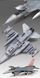 Збірна модель Academy f-16 А/C Fighting Falcon - 1:48 масштабна з пластику, гелікоптери та вертольоти AC12259 фото 5