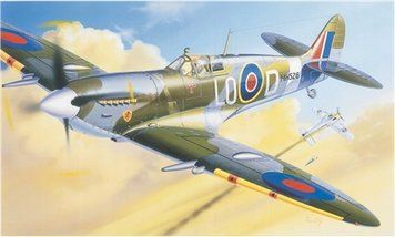 Збірна модель Italeri spitfire Mk.IX - 1:72 масштабна з пластику, військова авіація до 1945 р. ITL0094 фото