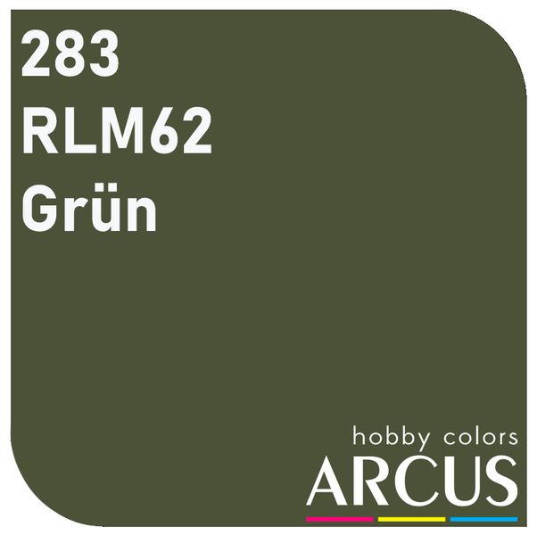 E283 Алкидная эмаль RLM 62 Grün ARC-E283 фото