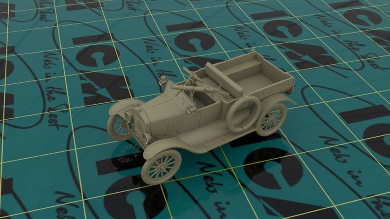Ford Model T 1917 LCP - 1:35 ICM35663 фото