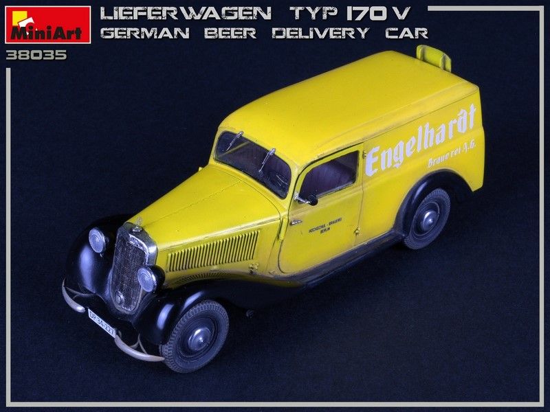 Збірна модель 1:35 машина доставки пива Lieferwagen Typ 170V MA38035 фото