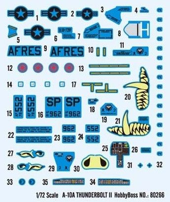 A-10A Thunderbolt II - 1:72 HB80266 фото