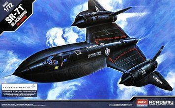 Сборная модель 1:72 самолета SR-71 Blackbird Academy, геликоптеры и вертолеты AC12448 фото
